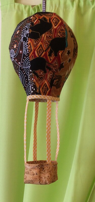 Heißluftballon für das Kinderzimmer - Nähen