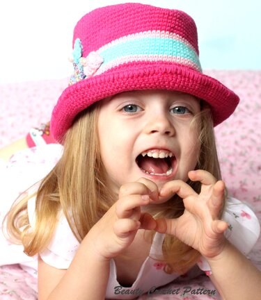 Fedora Hat - Crochet