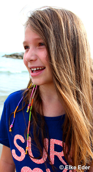 Hairwraps "Summertime" - cooler Haarschmuck - Basteln mit Kindern - Kindergeburtstag - Bild 4