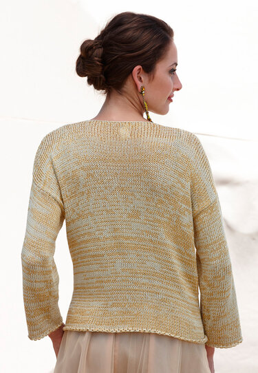 Strickpulli Virginia mit gedrehtem Vorderteil - Bild 3