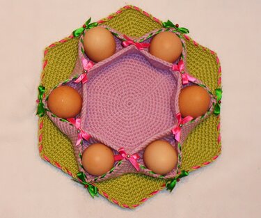 004 Crochet Pattern - Bowl, basket - Amigurumi PDF file by Sharapova CP