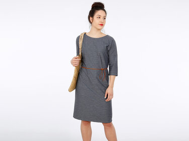FRAU ELLY • blitzschnelles Kleid mit Gürtel,  ebook - Nähen