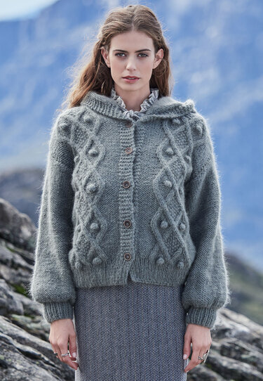 Strickanleitung Kapuzenjacke Lileas - Bild 2