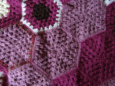 Babydecke Kunterbunt - Häkeln