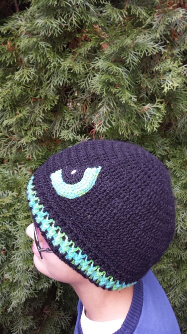 Mütze Panther - Häkeln