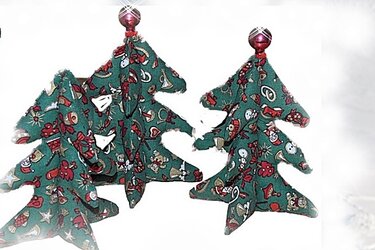 ITH 3D-Stickdatei Tanne für den 13x18 Rahmen - Sticken