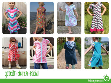 geteilt-durch-Kleid • Gr. 80–152 • Näh-E-Book & Schnittmuster • Tunika - Bild 6