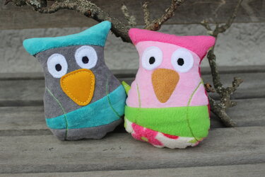 PatchworkEulen Stickdatei ♥ ITH 13x18 - Sticken