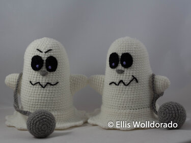 Große Spuker - XL-Gespenster, Amigurumi, Häkelanleitung
