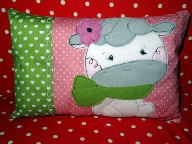 Gustav und Lieschen Doodle + Kissen ITH - Sticken