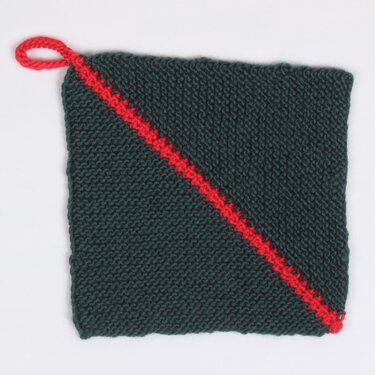 Gefilzte Weihnachtstopflappen - Felting