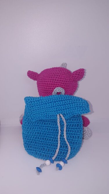 Rücksäcke Mini und Midi - Häkeln