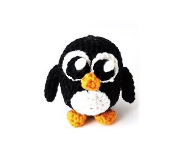 kleiner Pinguin (Schlüsselanhänger/Taschenbaumler) - Bild 4