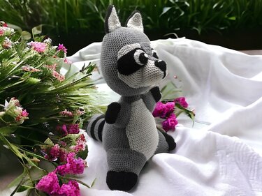 Wolly der Waschbär XXL - Häkeln