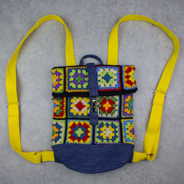 Granny Rucksack - Häkelanleitung von CaroKunterbunt - Bild 8