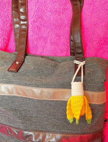 Häkelanleitung für einen Lippenpflegehalter Banane