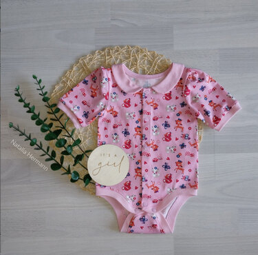 Hemdbody „Hemby“ Gr. 50-92 – Nähanleitung & Schnittmuster DinA4 & Beamer