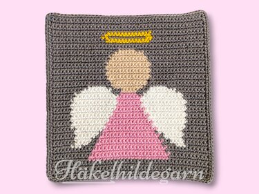 Crochet Pattern Angel in Square - Image 2