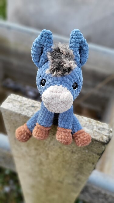 Häkelanleitung Esel "Carlotta" | Sprache: Deutsch