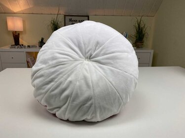 Nähanleitung: Runden Kissenbezug selber nähen