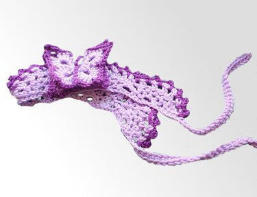 Häkelanleitung Baby-Set Butterfly