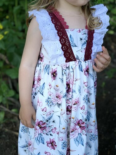 Kleid Rut Schnittmuster Dress Code Hochzeit, Einschulung, Taufe, Geburtstag - Bild 16