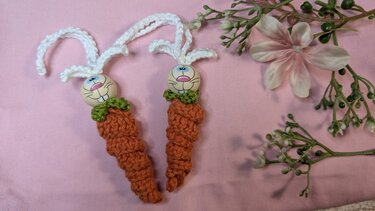 Osterhasenkarotte - Häkeln