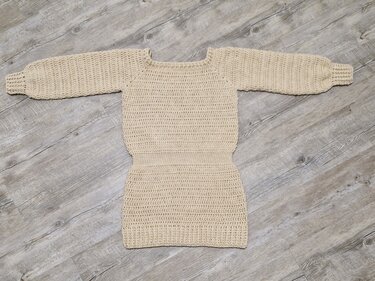 PDF Häkelanleitung "Schlichtes Kleid" XS bis XXL - Bild 4