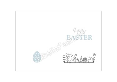 Osterkarte 3 download Ostern Karte Grußkarte A4 digitaler Sofortdownload - Basteln