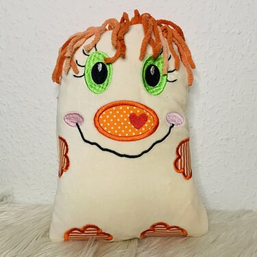 Stickdatei Schnobbel Monster Happy  In the Hoop Maschinenstickerei  2502 - Sticken