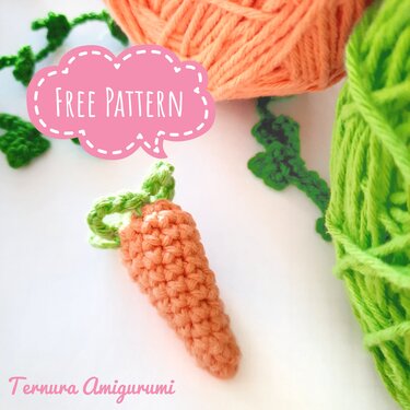 Carrot Free Crochet Pattern