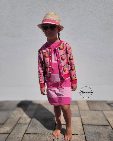 Collage Jacke Debora von Dress Code Schnittmuster 92-140 - Nähen