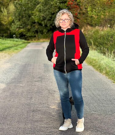 PDF-Schnittmuster Hoodiejacke Joulin (Gr. 32-54) – stylisch, bequem - Bild 8