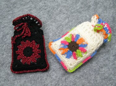 H&auml;kelanleitung Dufts&auml;ckchen Seifenbeutel Geschenks&auml;ckchen Modell 3 - Häkeln