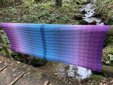 Mad Ripples - Häkeldecke Zickzack in Reihen *anfängerfreundlich* - Häkeln