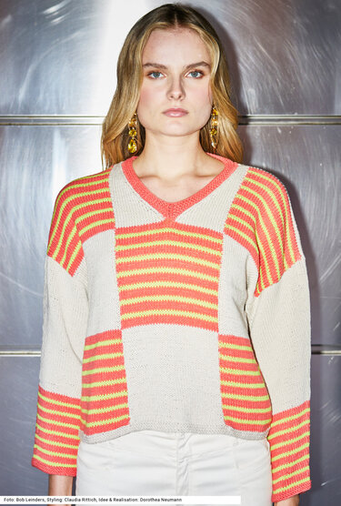 Pulli mit Musterflächen - Bild 4