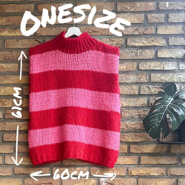 Onesize Slipover PEPE – Knitting Pattern German & English