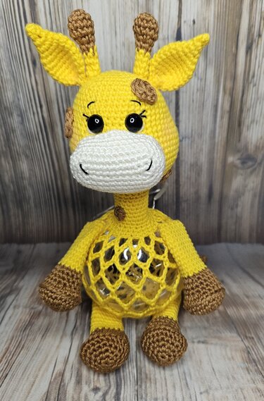 Giraffen-Lampe - Häkeln