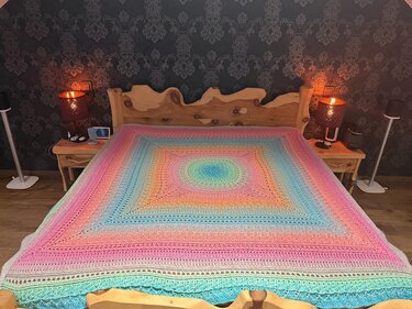 Häkelanleitung Decke Magic - 13 Teile - Bild 4