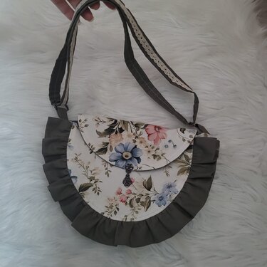 Tasche Abigal Kosmetiktasche Kinder Umhängetäschchen - Nähen