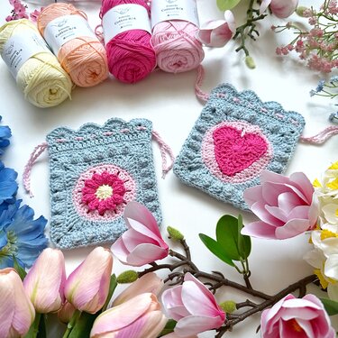 Sanwe Pouch - Crochet