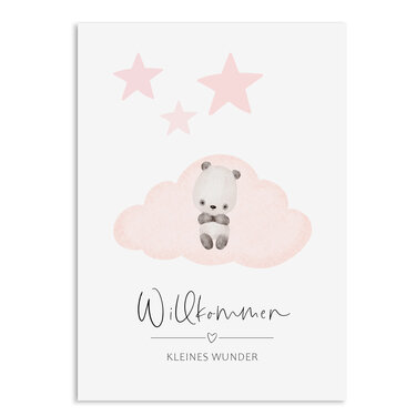 Poster GELDGESCHENK Geburt oder Taufe DIN A4 - Basteln