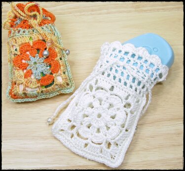 H&auml;kelanleitung Dufts&auml;ckchen Seifenbeutel Geschenks&auml;ckchen Modell 1 - Häkeln