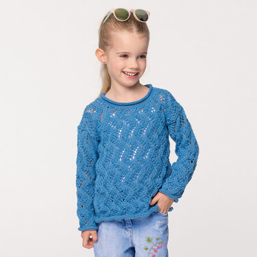 Strickanleitung Kinderpullover "Piazza" 765152 - Bild 2