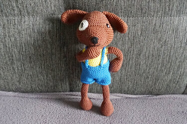 Crochet Pattern: Dog Hope