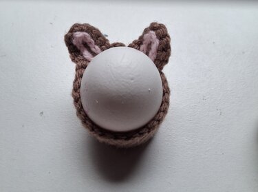 Bunny Eggholder - Crochet