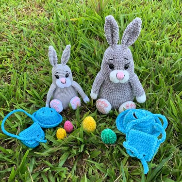 Bunny Bobble crochet pattern