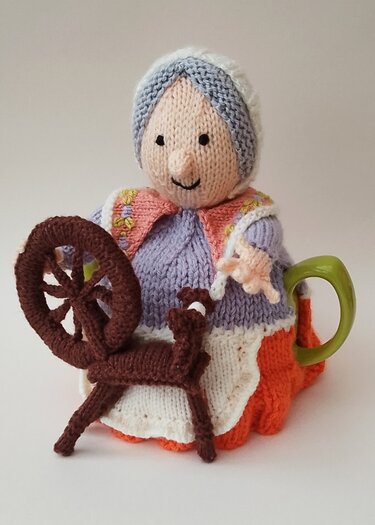 TeaCosyFolk's Spinning Jenny Tea Cosy Knitting Pattern