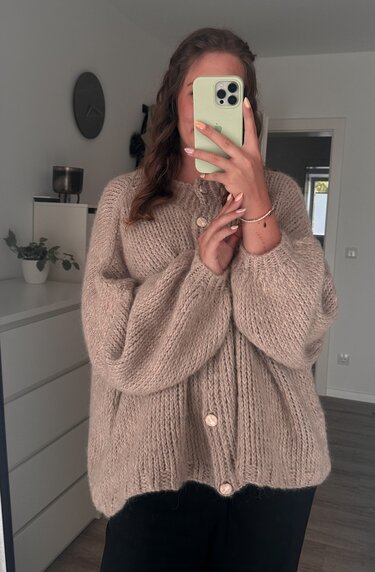 Cardigan Hannes langärmlig – Strickanleitung | Deutsch & Englisch