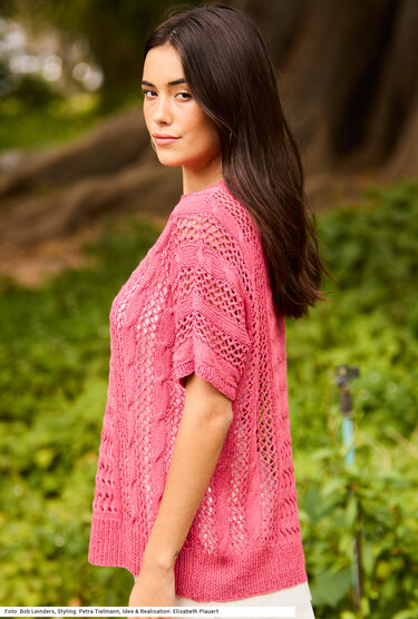 Pulli mit Zopf- und Lochmustern - Stricken